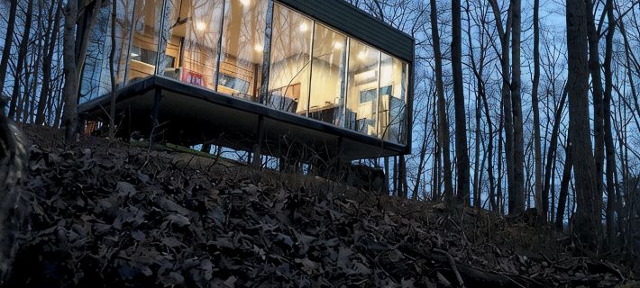 Modern Glass Retreat in Fort Valley with WiFi, AC, EV charger Hotels in Shenandoah County