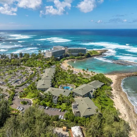 Romantic Honeymoon Retreat • 1Br Villa for 4 •  Beach, Pool, Hot Tub & Lanai