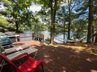 Classic Maine Cabin, Private Waterfront Easy Access to Nearby Amenities Hotels in Windham