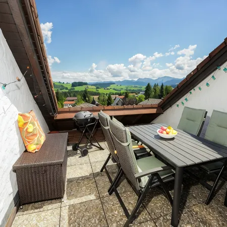 Oberreute - Modern vacation apartment with panoramic views of the Allgäu