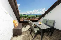 Oberreute - Modern vacation apartment with panoramic views of the Allgäu - Wifi