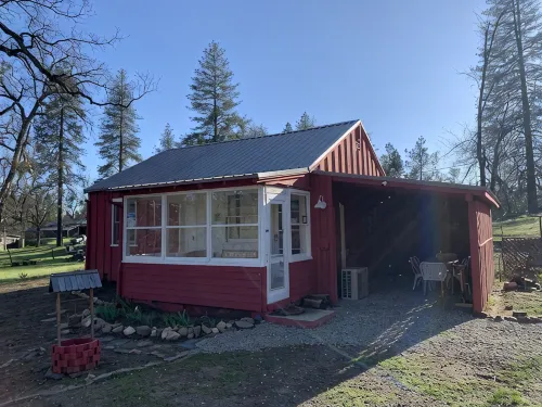 Mountain Cottage with creek and accessible trail and pond near Yosemite!