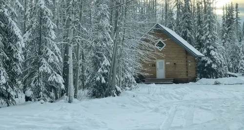 Moose Tracks Cabin in North Pole, Alaska