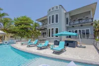 An unBELIZEable home...Barefoot beachfront luxury! - Villas