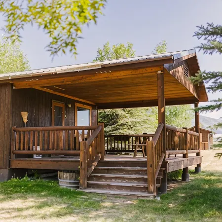 Yellowstone Cabin #5 at Gallatin Canyon Cabins