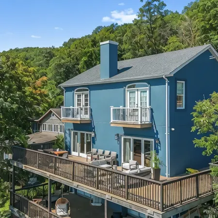 Entire Lakeview House ~ 1 Hour to MetLife ~ Hot Tub~Firepit~Stunning View~Decks