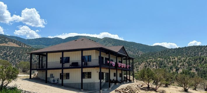 Scenic lakeside retreat- 5 minute walk to Palisade State Park and Golf Course Hotel di Sanpete County