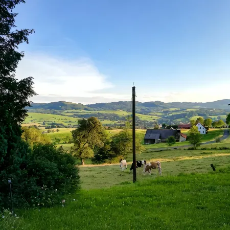 Gemütliche Ferienwohnung mit Panoramablick