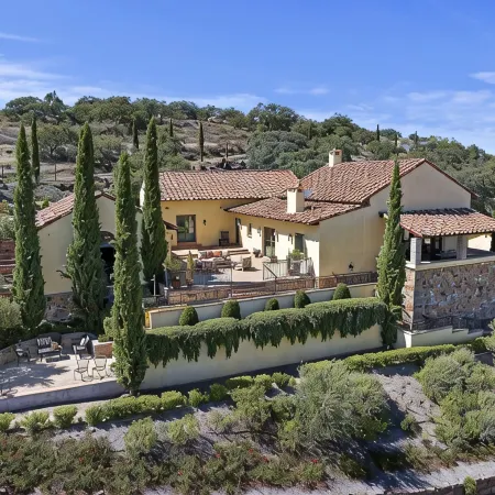 Temecula Valley Wine Country Area - European Villa on 20 Acre Vineyard