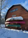 Rustic Moose Lakefront Guest Cabin on the Shore of Lake Superior - Hytter