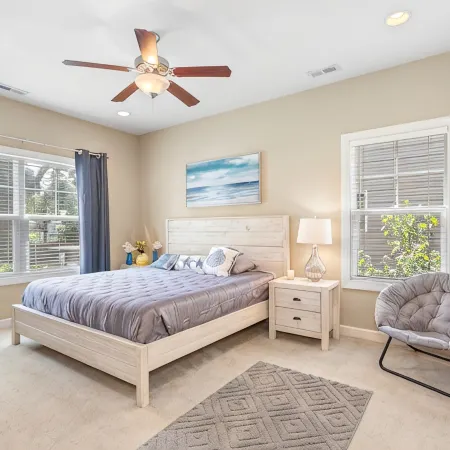 Buckroe Beach Home with King Bed, Grill, Games and 5 min Walk to Beach…Sleeps 8.