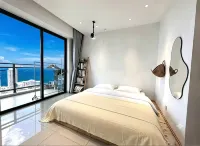 Wave · Zhulang Seaview Vacation Rental (Luojia Temple, Shishi Golden Coast) - Kitchens