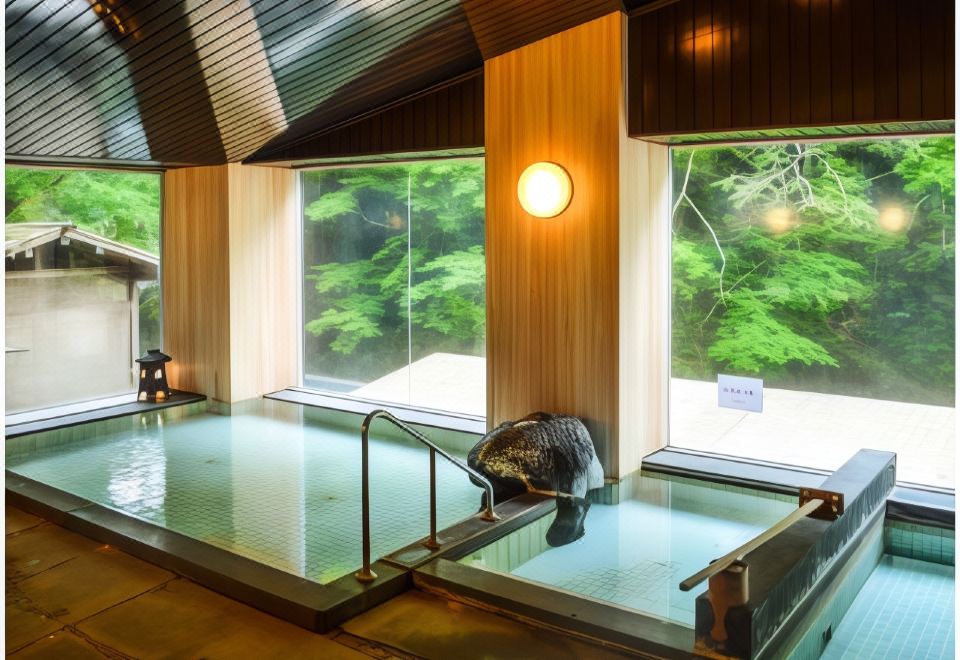 유가시마 온천 힐링