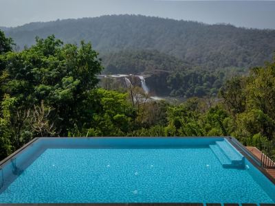 Flora Misty Falls Athirappilly
