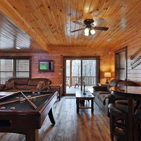 Almost Heaven Cabin  at Trickle Creek