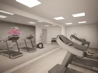 Q Hotel Plus Katowice - Fitnessstudio