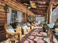Lovely Log Cabin Retreat: Cozy Fireplace, Beautiful Gardens & Nature - Alphydda