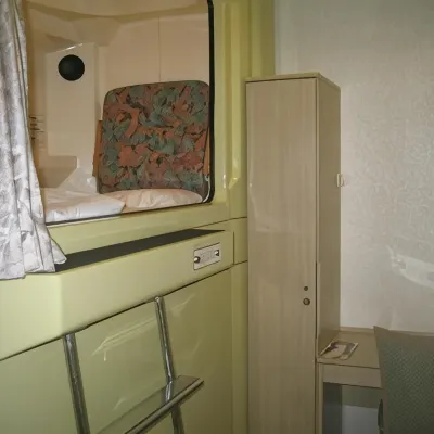 Capsule&Spa Grand Sauna Shinsaibashi Отели рядом с достопримечательностью «Намба Уолк»