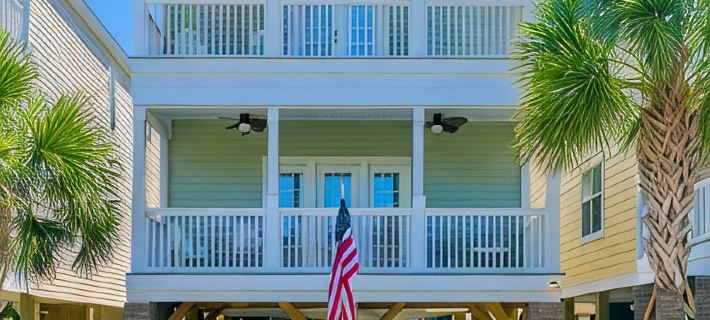 High Tide 5 Bedroom Ocean View House, Heated Pool, Hot Tub, Darts, King beds Ξενοδοχεία στην πόλη Surfside Beach