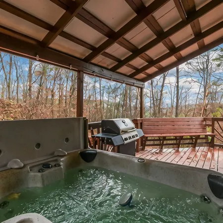 Log Cabin, 3 Bedrooms, Sauna, Cold Plunge, Full Body Massage Chair, Sleeps 6