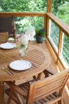 距阿什維爾市中心4英里的熱水浴缸和火坑小屋 - 木屋