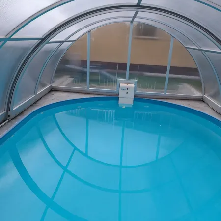 Vacation home with private heated pool
