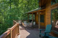Breath Taking Log Mountain Lodge  inside Rumbling Bald Resort - 2-Star