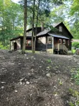 Snuggle up in the woods, 7 miles to Lake George,NY - Homestays