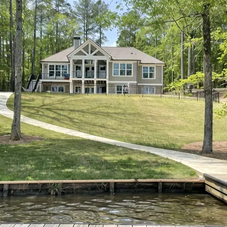 New Lakefront Oasis with Private Heated Pool
