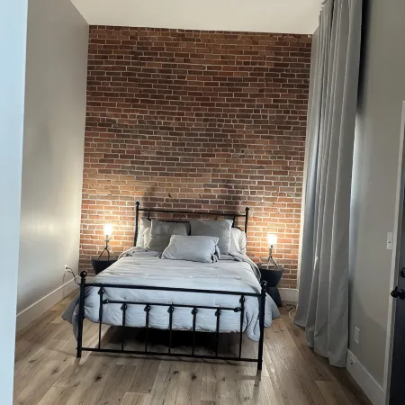 Stylish & Modern 2-Bdrm Apt in Downtown Warsaw featuring an urban rooftop deck.