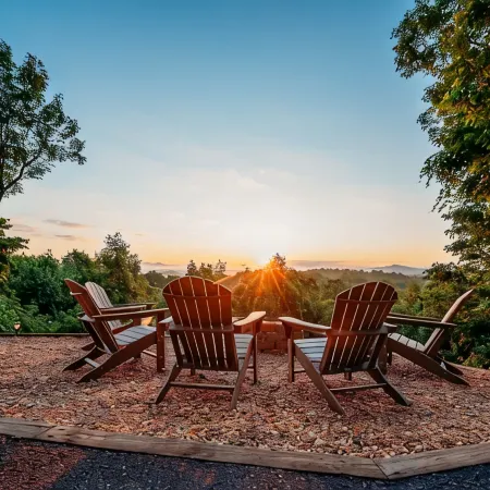 Family-Friendly Blue Ridge Log Cabin w Stunning Views-Free Flexible Check in-Out