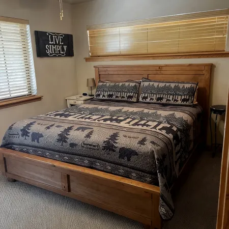 FAMILY SIZE CABIN IN THE PINES