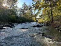 Cozy country home with a beautiful creek at the back of the property. - 3-Star