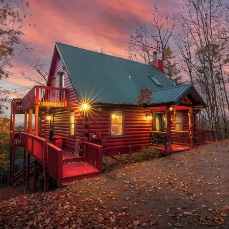 Cozy Blue Ridge Cabin: Mountain Views, Hot Tub, and Minutes from Downtown