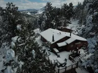 Fawn Haven Cabin Bailey Colorado Huge Deck with View and 1 Acre Fenced Dog Run -  Privatzimmer