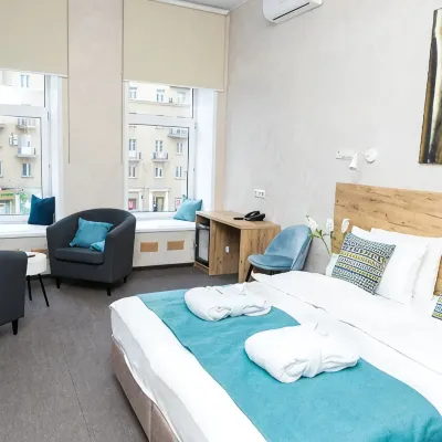Mayakovskij Art-Hotel 파트리아르시 연못 주변 호텔