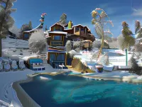 Charming Luxury Lodge & Private Spa - Rooftop Pools