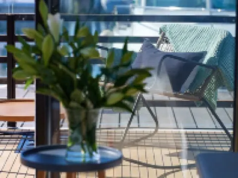 A lodge boat at Guidel-Plages marina Hotels in Guidel