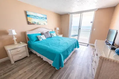 Beachfront Vacation Rental, Beautiful Views from the 5th story balcony.