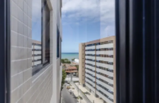 Stay With a Pool and gym 350m From the Beach in a Prime Location in Maceio - SLI