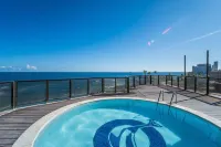 帶陽台和海景的公寓 - Ier0305 Rio Vermelho market附近的飯店