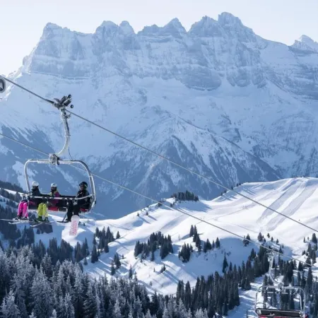 Apartment with balcony in Chatel Отели в г. Шатель