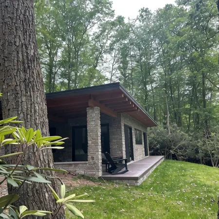 Brand new completed June 2025 with Hot tub and River