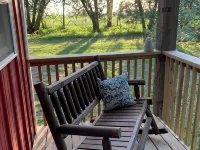 Peace & Simplicity in a Little Red Cabin on the Farm Hotels in Stephenson County