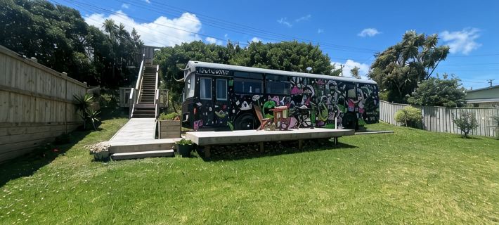 Luxury Beach Bus Hotele w: Wanganui