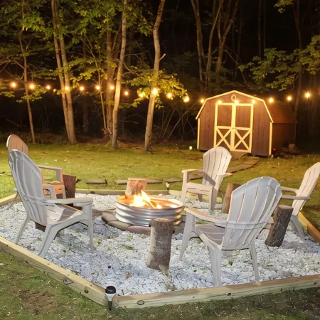 Cozy 3-bedroom cabin in enchanting Pocono Lake with AC, WiFi