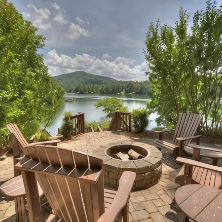LAKE COTTAGE on deep water w/ MILLION $$ views! Newly Renovated HGTV style decor