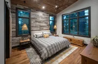 New modern home with spectacular view on 5 private acres