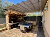Judibar House with Barbecue and Pool with Jacuzzi in Calonge, Costa Brava.
