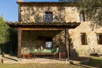 Charming villa in Chianni,Pool,garden, A/C, Pergola for al fresco dining,sleep 9